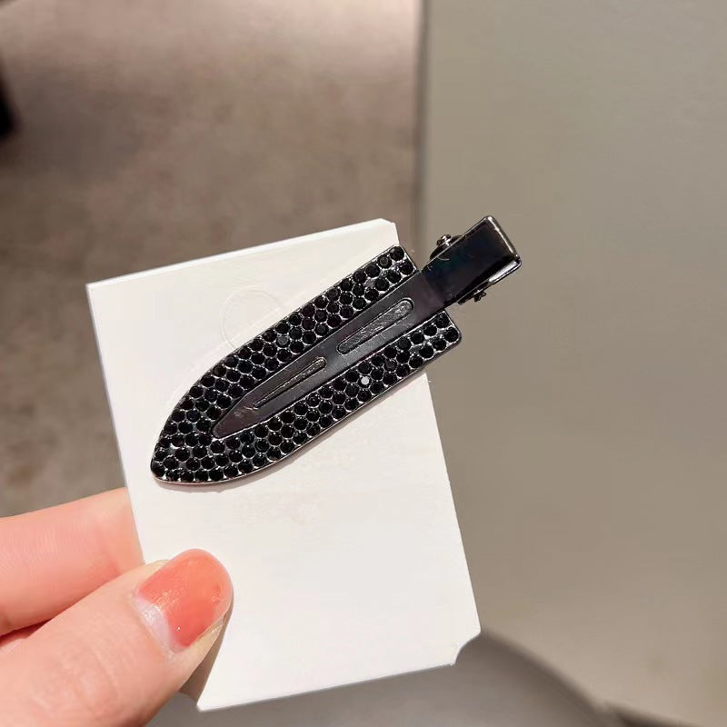 Wholesale alloy rhinestone seamless surfboard duckbill headdress clip hairpin